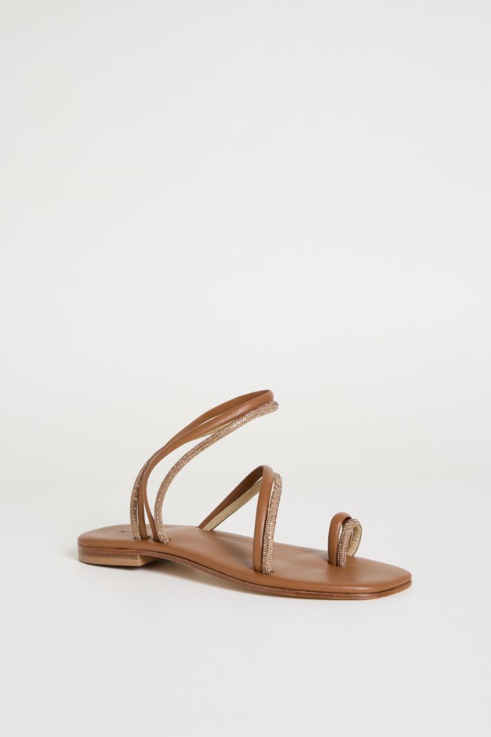 Sandali flat con strass Intrend - 2