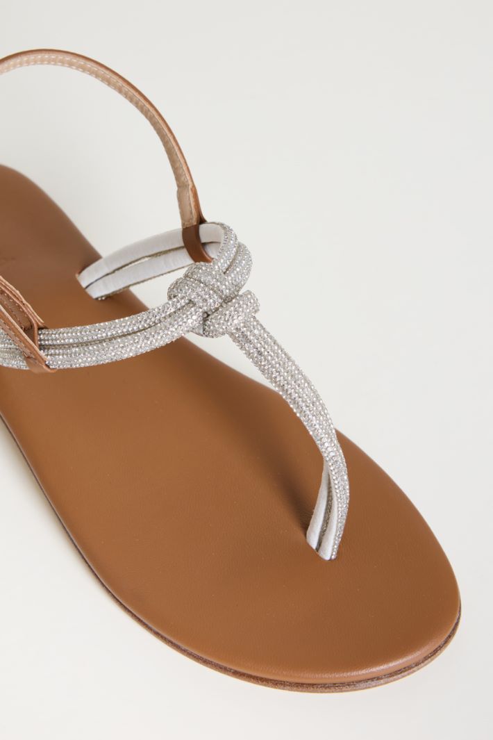 Sandali flat con strass Intrend - 4