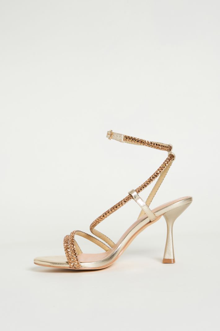 Rhinestone sandals Intrend - 3