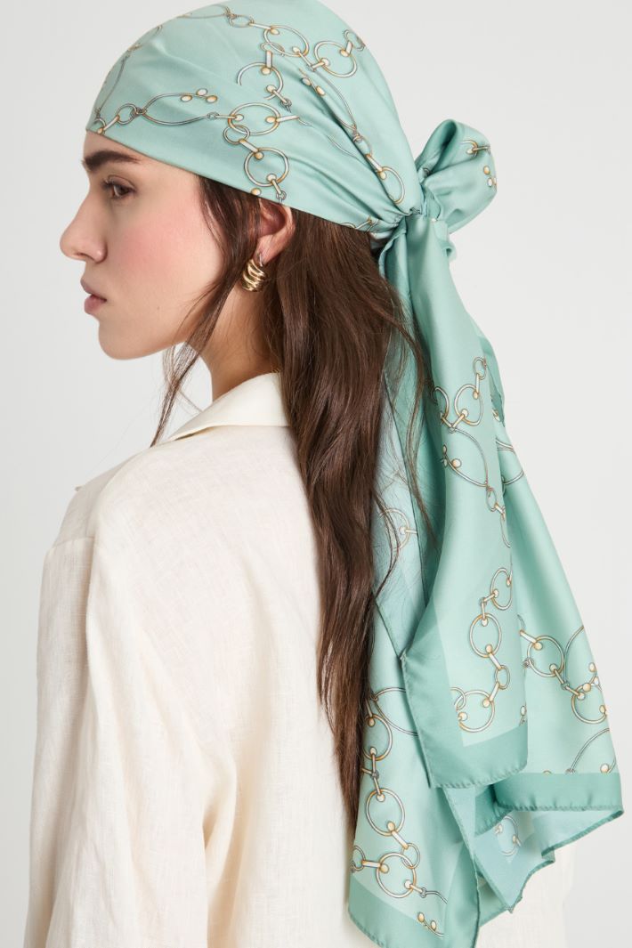 Printed fluid stole Intrend - 2