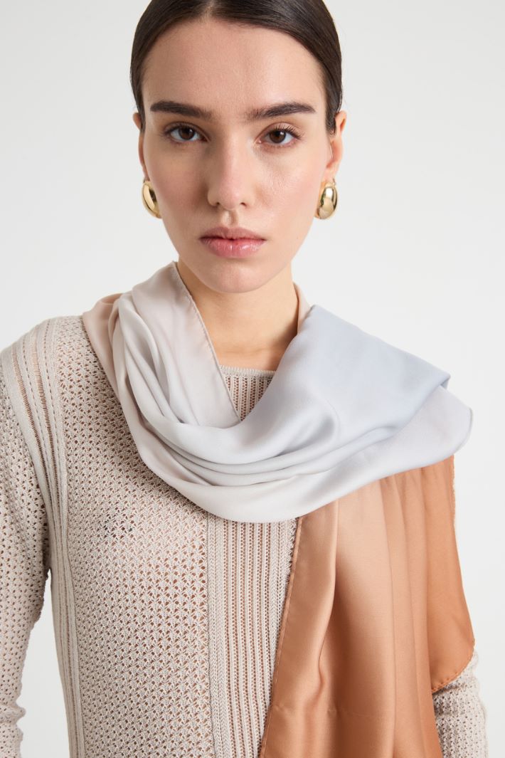 Printed fluid stole Intrend - 2