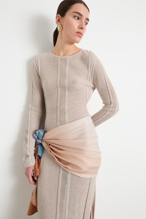 Printed fluid stole Intrend