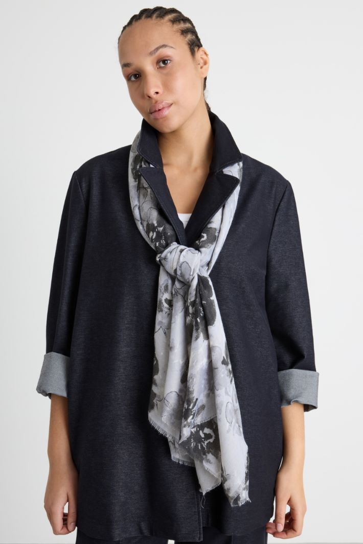 Stola in tessuto stampato Intrend