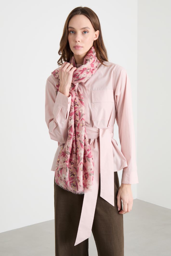 Printed stole Intrend