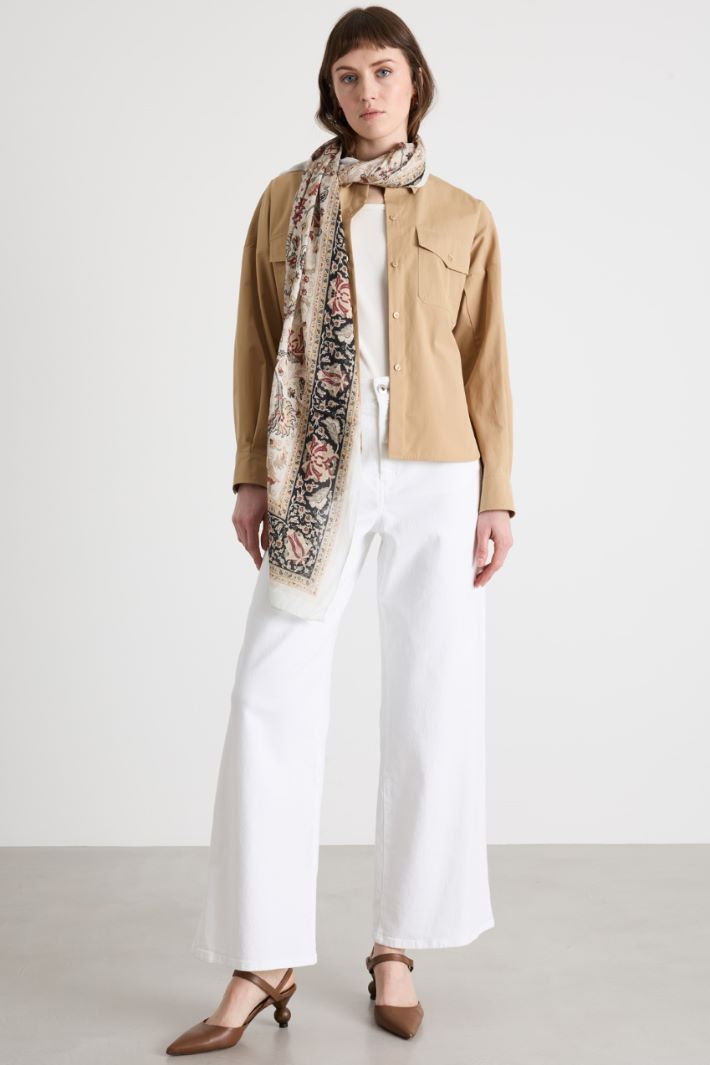 Ampia stola stampata Intrend - 2