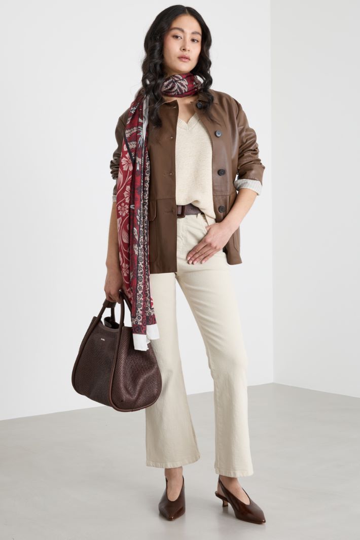 Oversized Printed Stole Intrend - 2