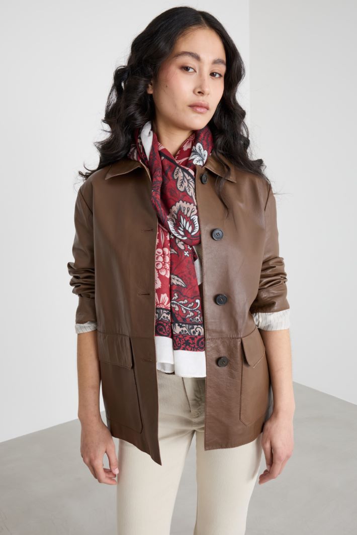 Oversized Printed Stole Intrend