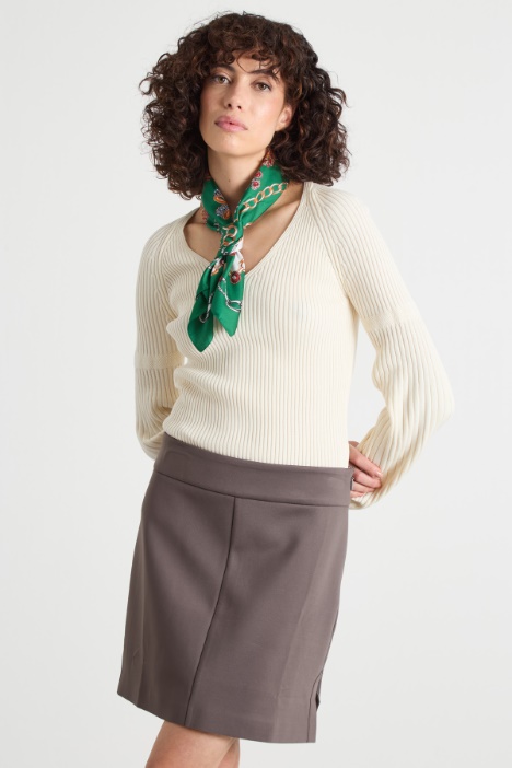 Printed silk scarf Intrend