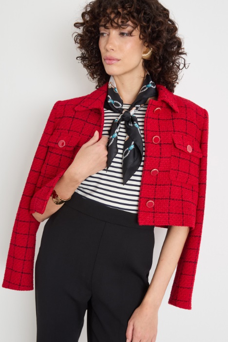 Printed silk scarf Intrend