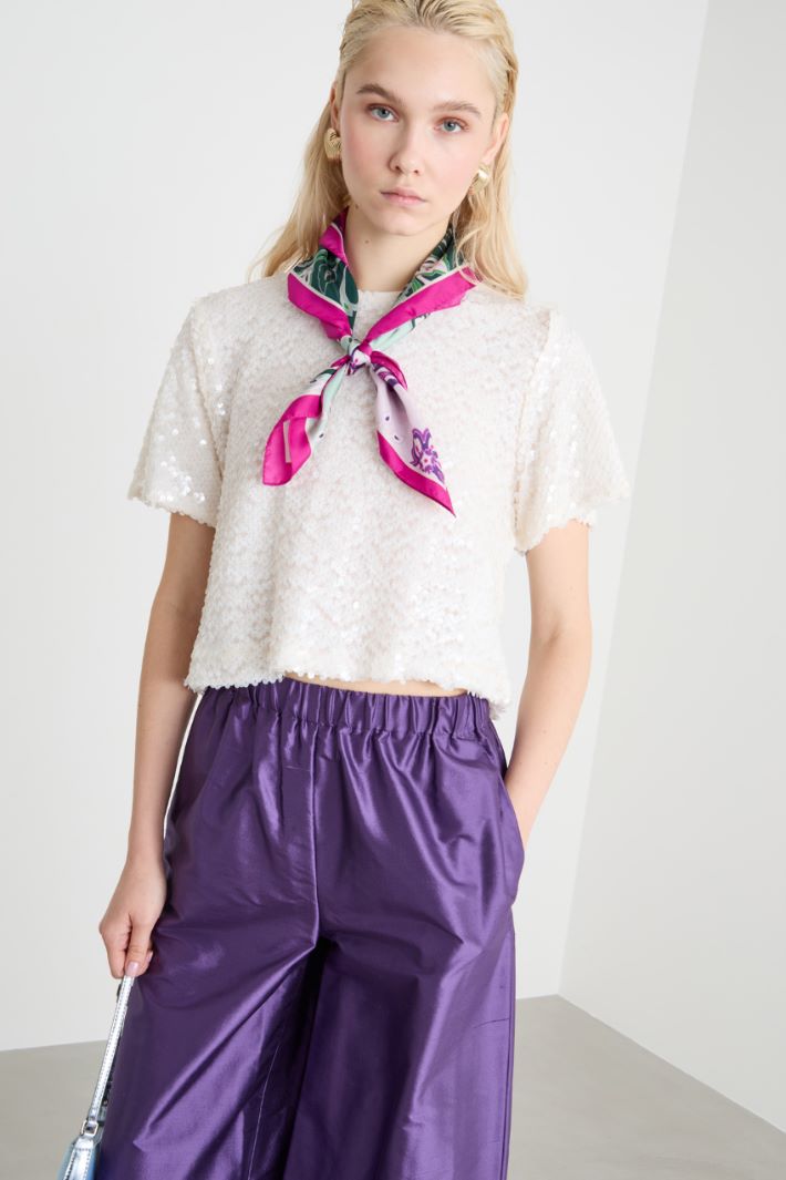 Pure silk foulard Intrend