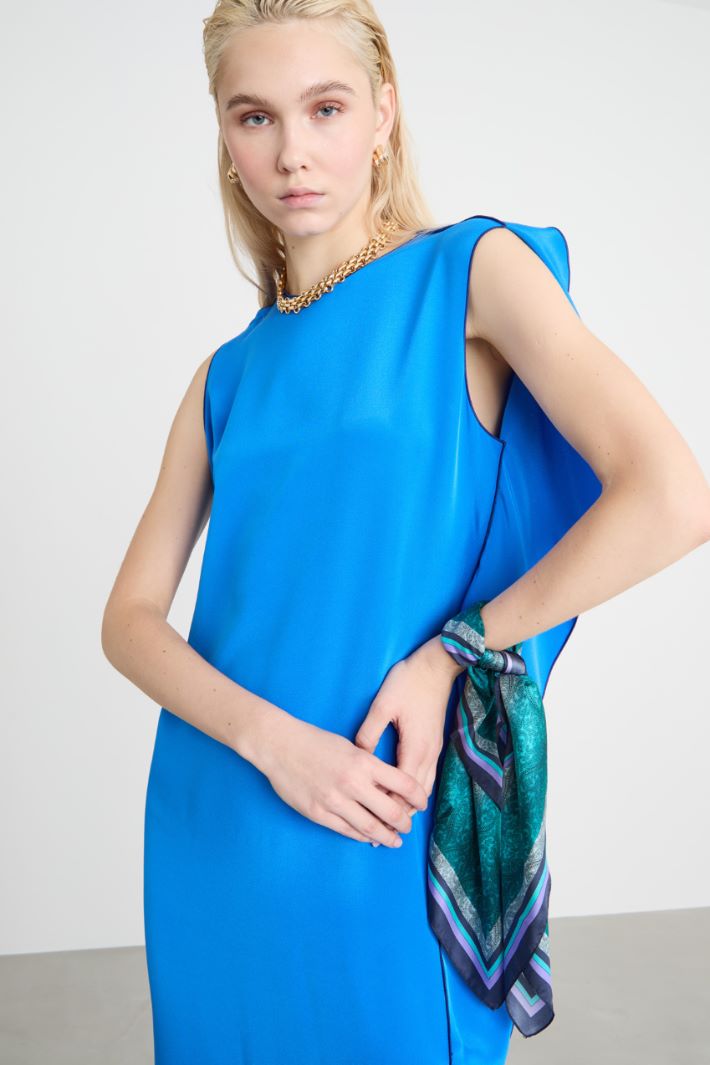 Printed silk scarf Intrend - 2