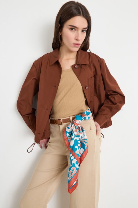 Printed silk scarf Intrend