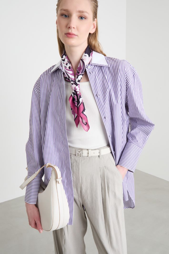 Printed silk scarf Intrend