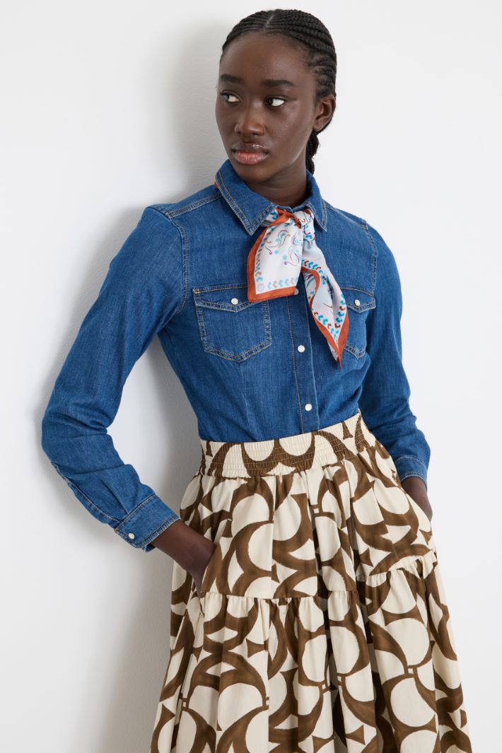 Foulard in seta Intrend