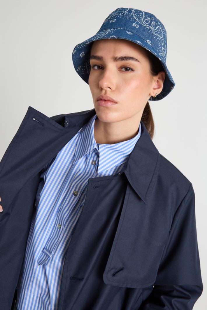 Denim bucket hat Intrend - 2