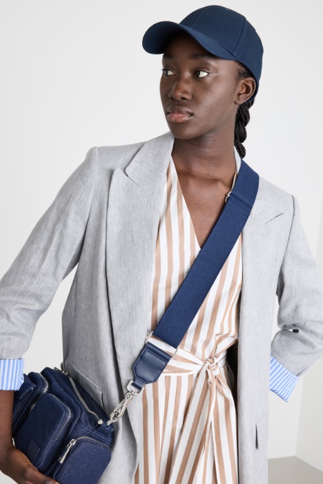 Berretto in tela Intrend