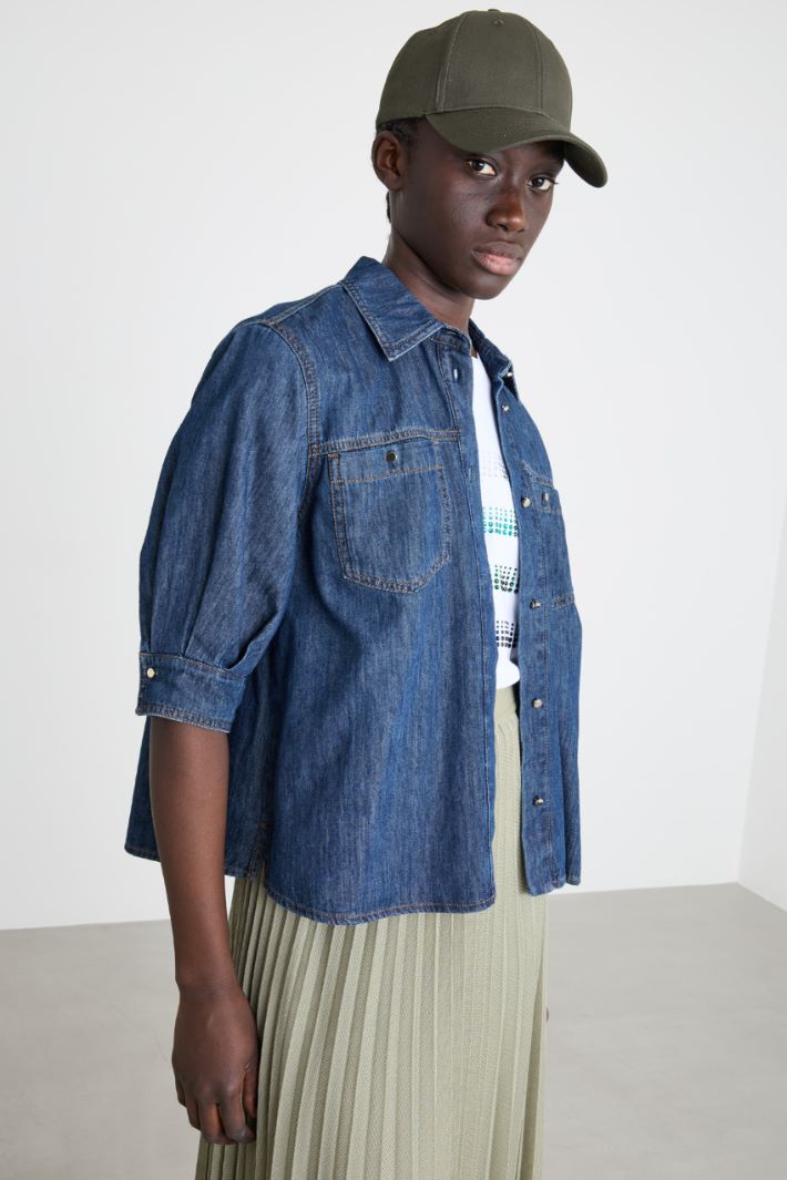 Berretto in tela Intrend - 2