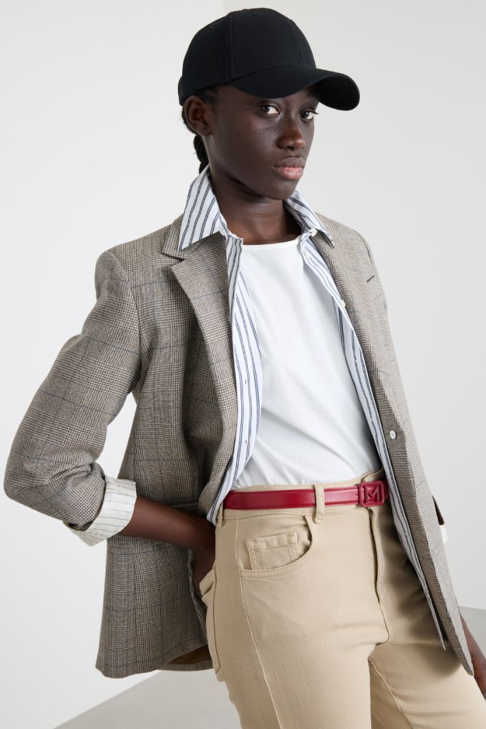 Berretto in tela Intrend - 2