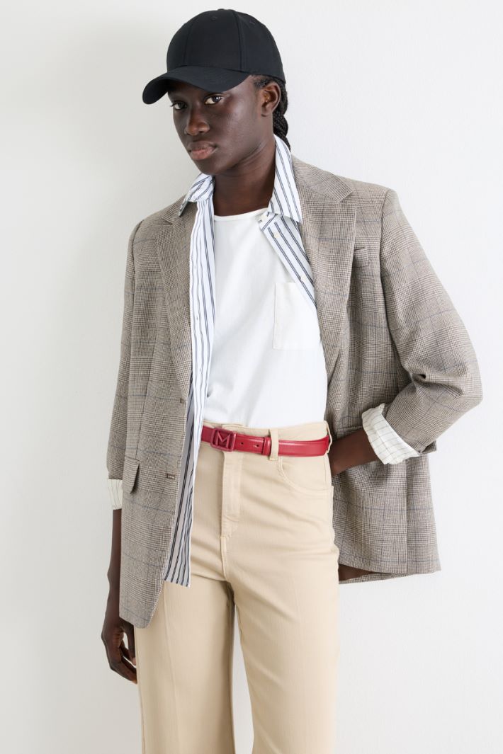 Berretto in tela Intrend