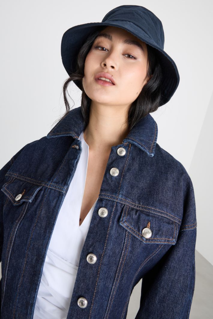 Cappello in tela Intrend - 2