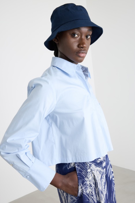 Cappello da pescatore in tela