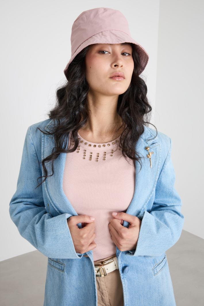 Canvas Bucket Hat Intrend - 2