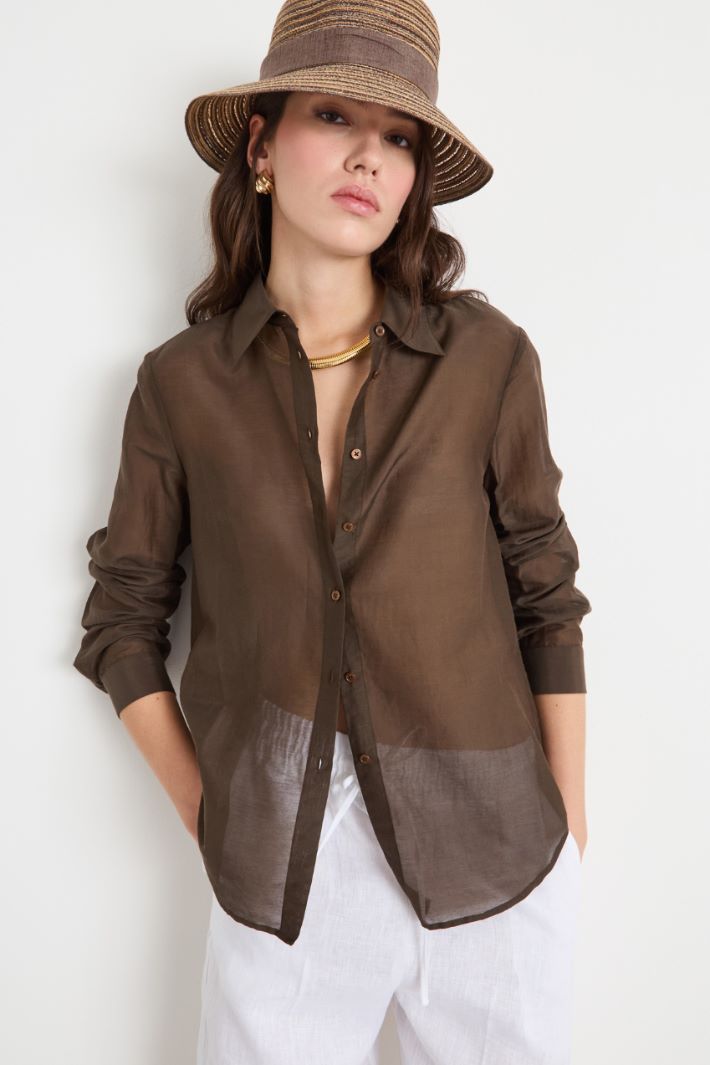 Ribbon-trimmed hat Intrend - 2