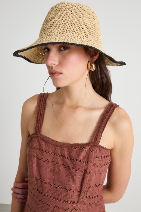 Sombrero trenzado