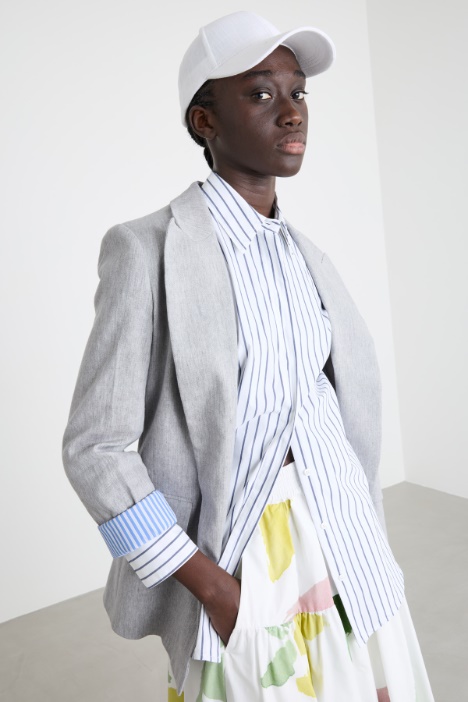 Berretto da baseball in tela Intrend