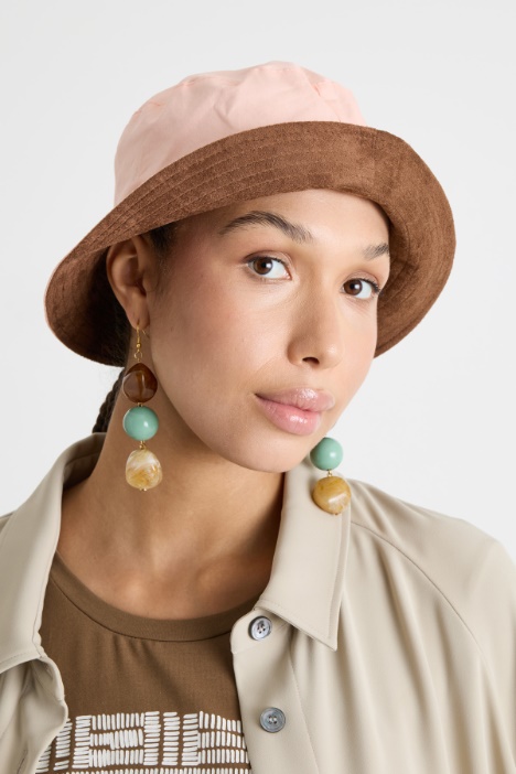 Cappello da pescatore double-face