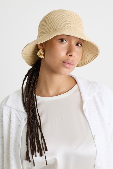 Cappello con perline Intrend