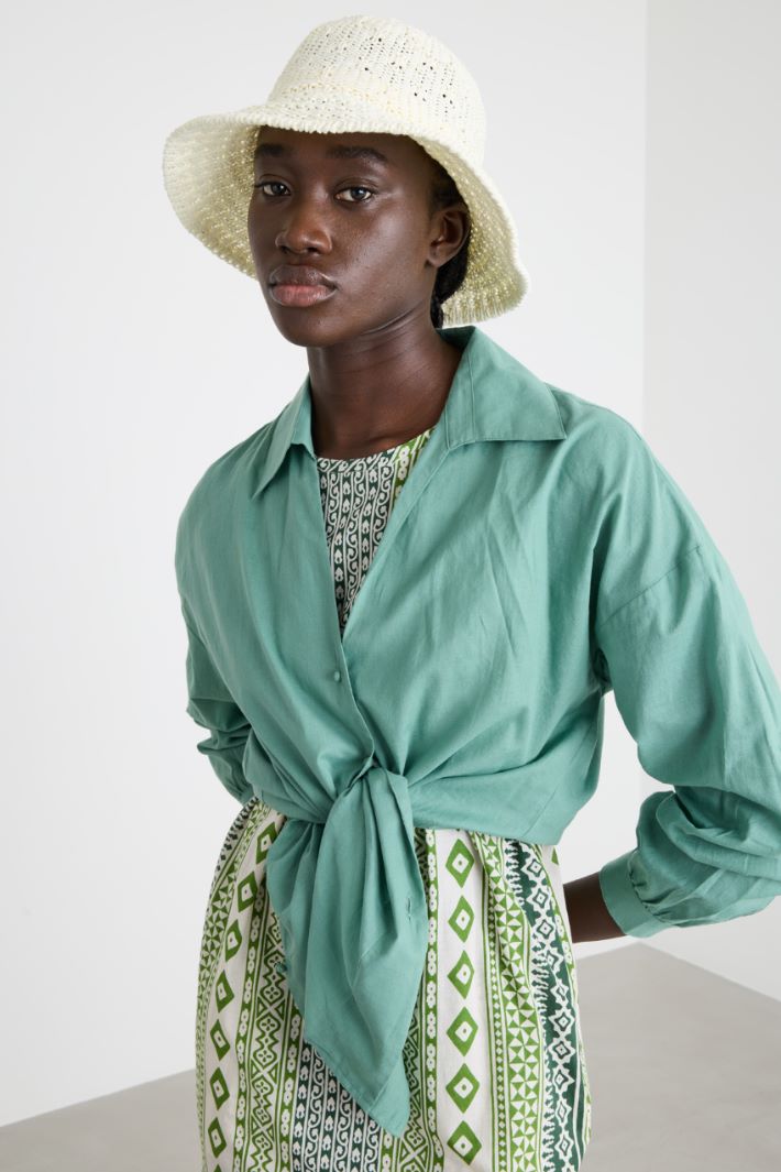 Cappello cloche in maglia Intrend - 2