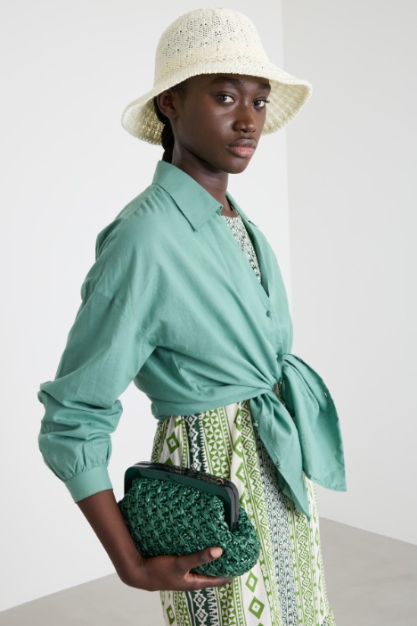 Cappello cloche in maglia Intrend