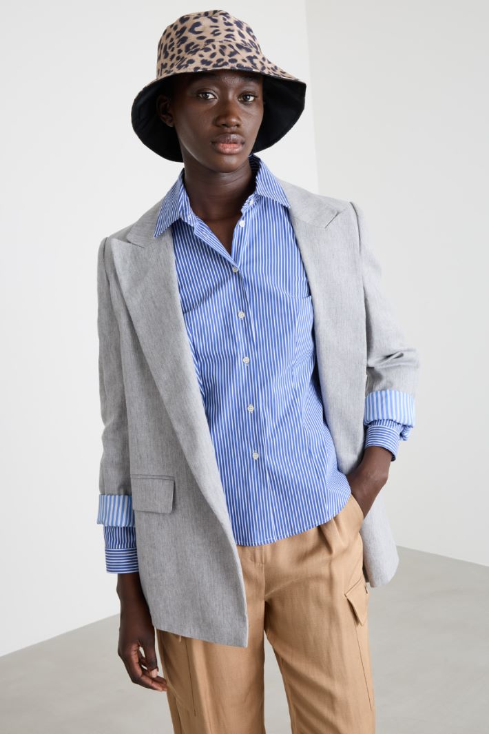 Cappello con stampa animalier Intrend - 2