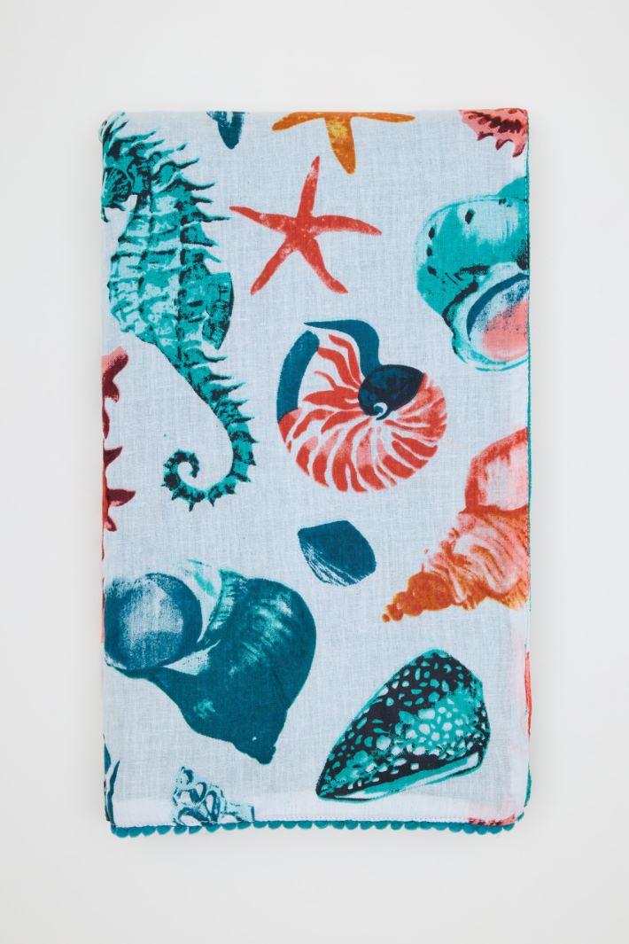 Telo da mare stampato Intrend - 2