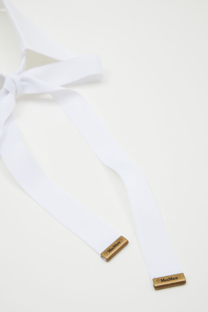 Tie-front cotton collar Intrend - 3