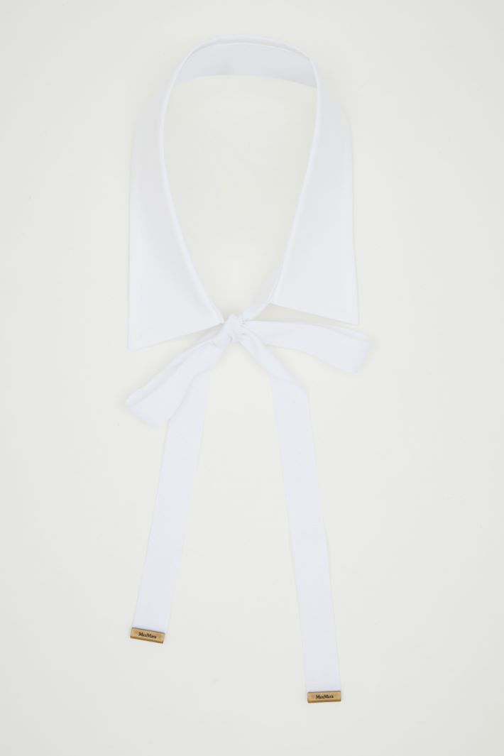 Tie-front cotton collar Intrend