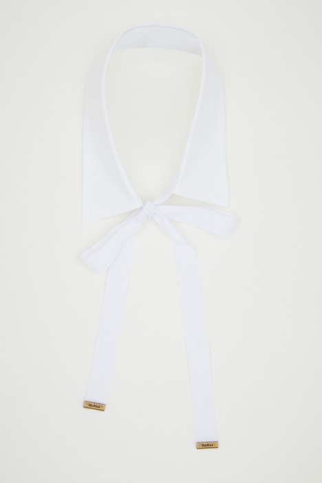 Tie-front cotton collar Intrend