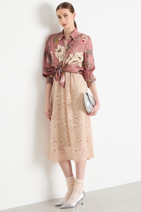 Lace midi dress Intrend