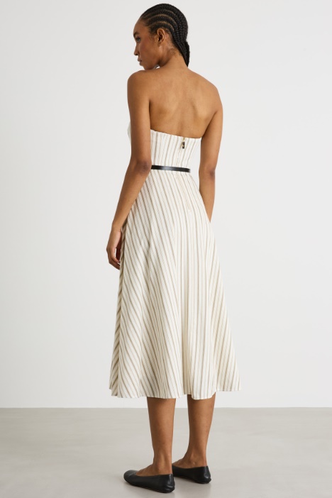 Abito bustier midi