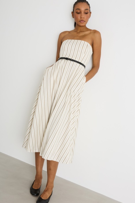 Abito bustier midi