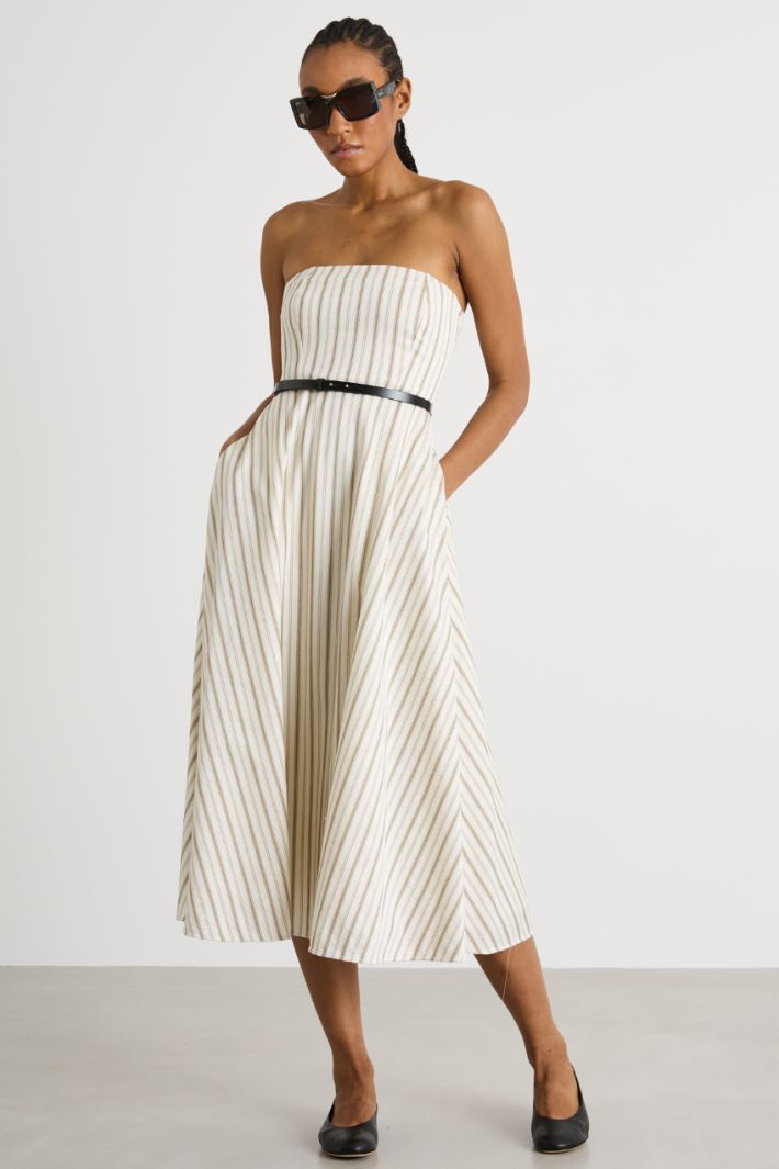 Abito bustier midi Intrend