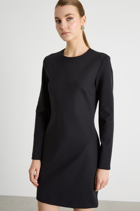 Abito corto in jersey