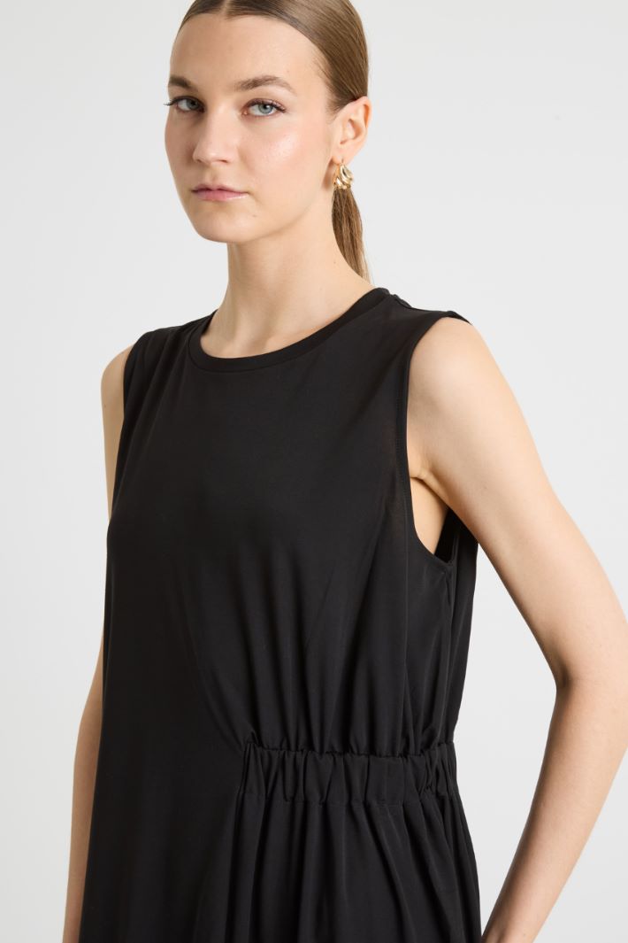 Fluid Sleeveless Dress Intrend - 3