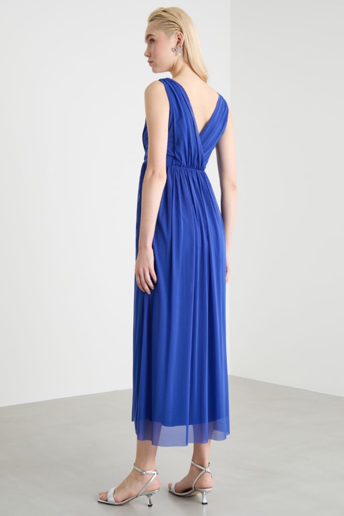 Maxi dress in tulle Intrend - 4