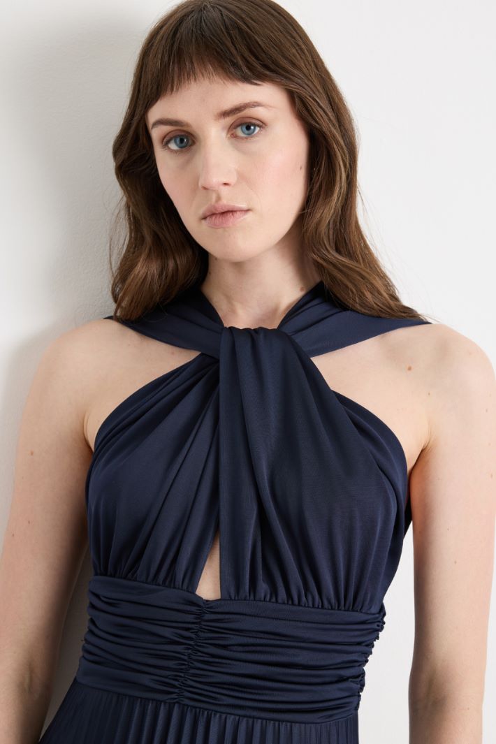 Abito in jersey plissè Intrend - 3