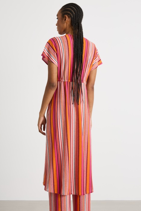 Vestido midi de punto