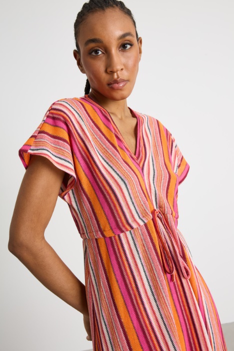 Vestido midi de punto