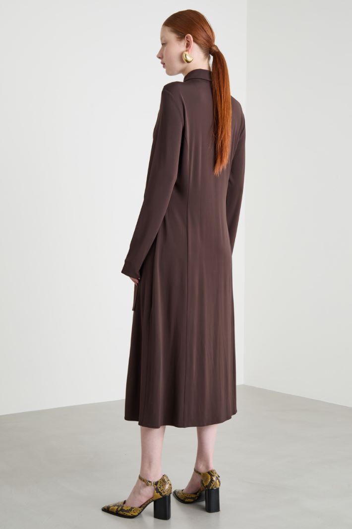 Abito chemisier in jersey crepe Intrend - 4