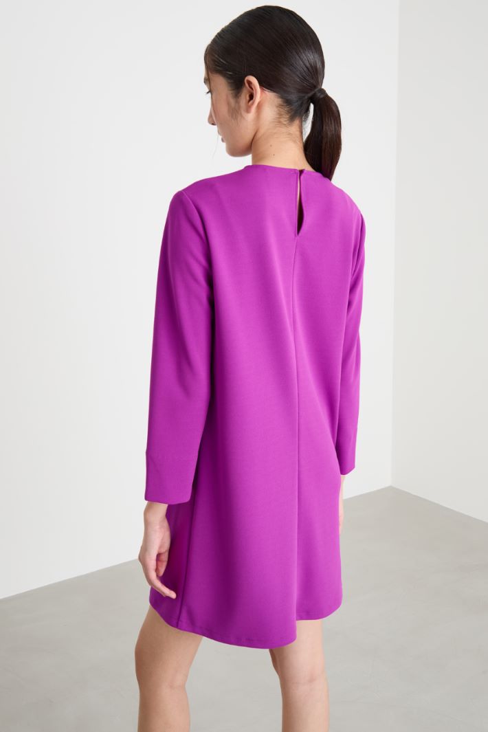 Crepe jersey dress Intrend - 4